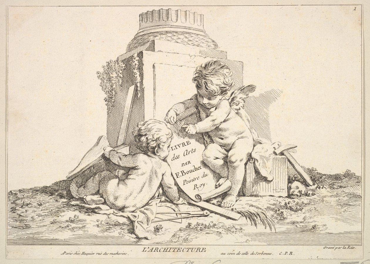 Architektur von Louis Felix de la Rue