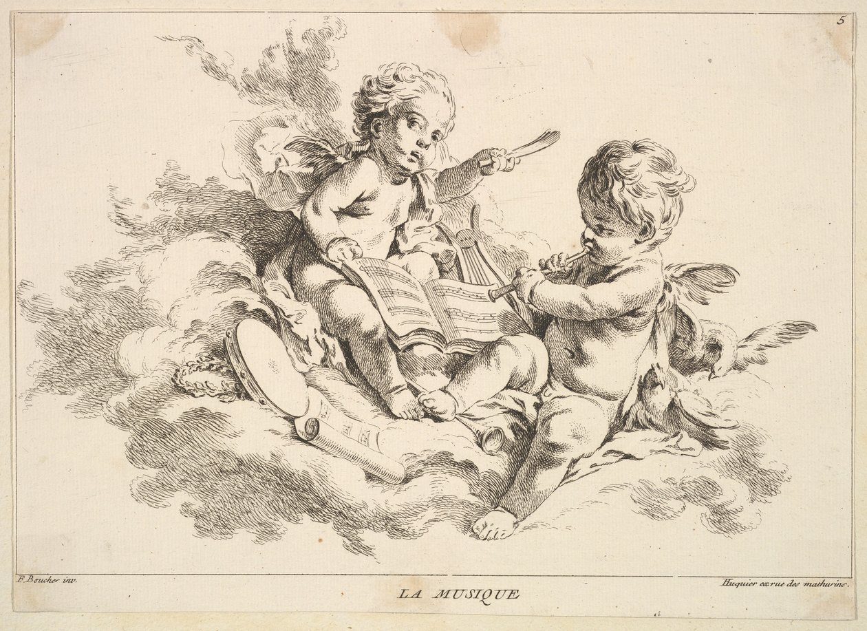 Musik von Louis Felix de la Rue