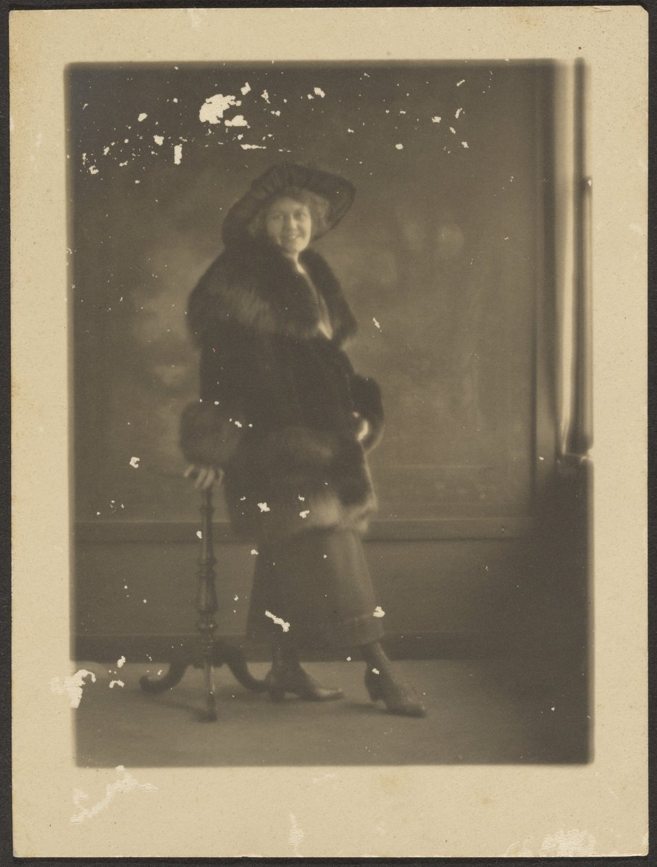 Florence im Pelz von Louis Fleckenstein