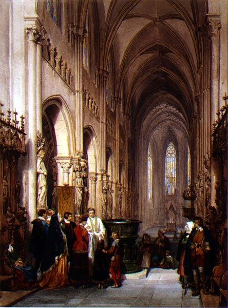 Taufe von Louis Haghe