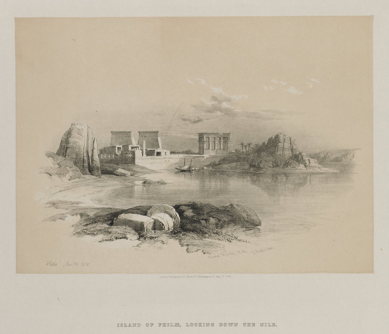 Ägypten und Nubien, Band II: Philae von Louis Haghe