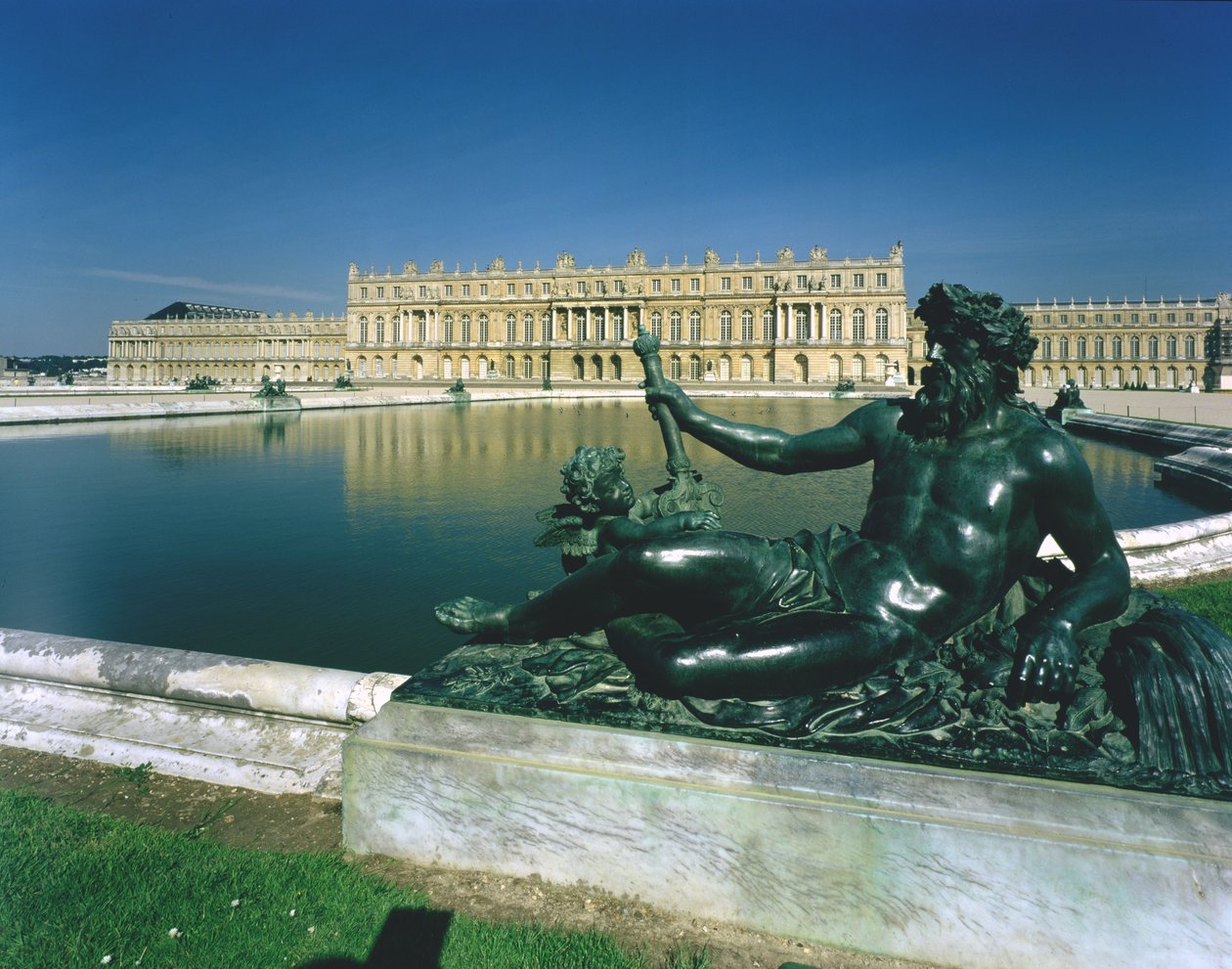 Die Gartenfassade, 1668-84 von Louis Le Vau