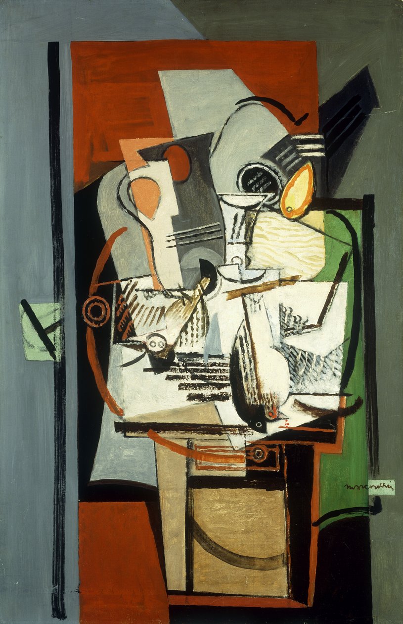 Stillleben, ca. 1930 von Louis Marcoussis