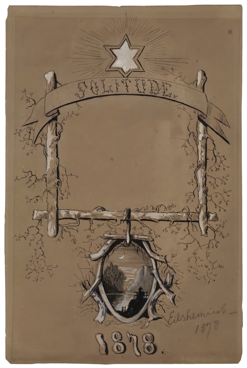 Einsamkeit, 1878 von Louis Michel Eilshemius