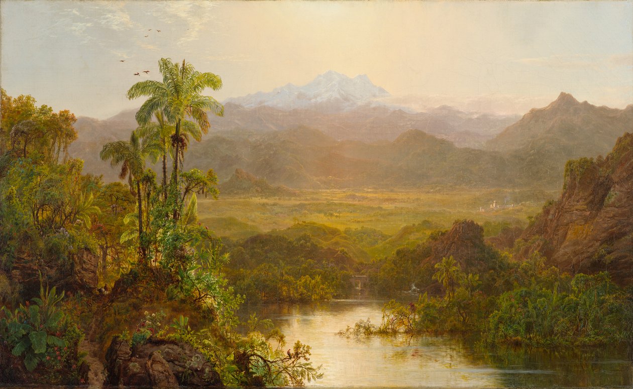 Landschaft in Ecuador, 1859 von Louis Rémy Mignot