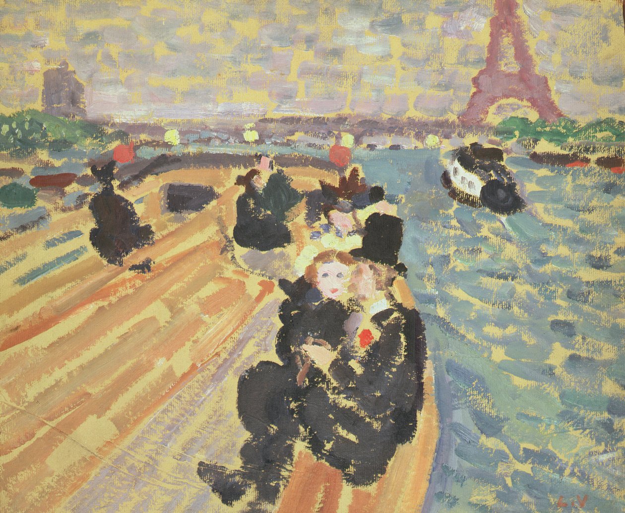 Das Bateau-Mouche von Louis Valtat