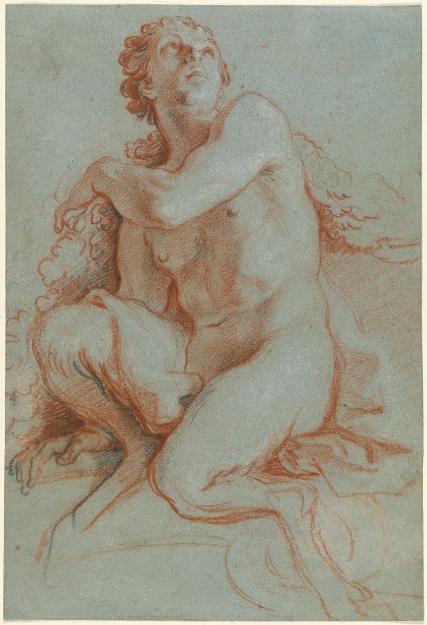 Sitzender Faun von Louis de Boullogne the Younger