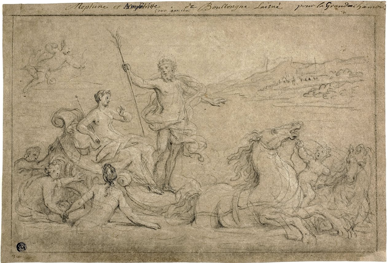 Triumph von Neptun und Amphitrite von Louis de Boullongne