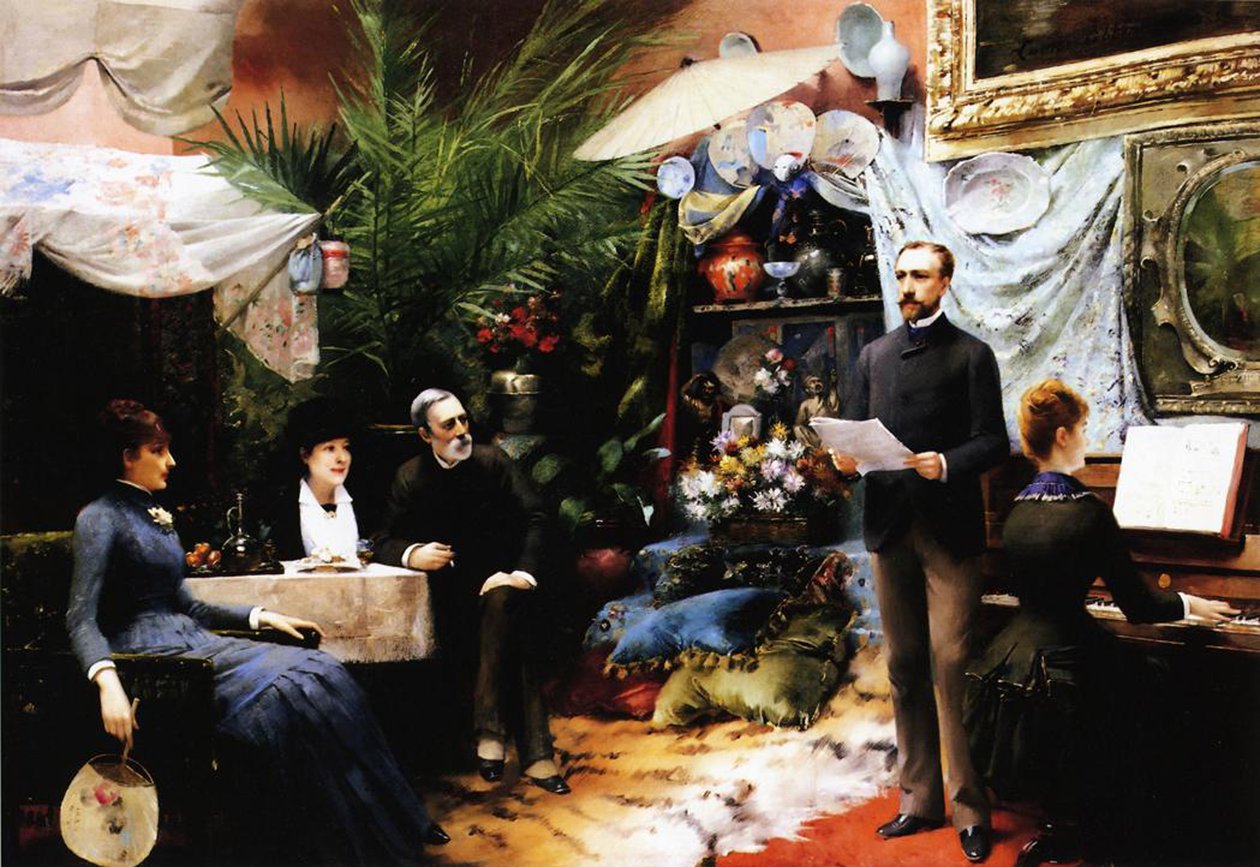 Ein Nachmittagssong, 1885 von Louise Abbéma