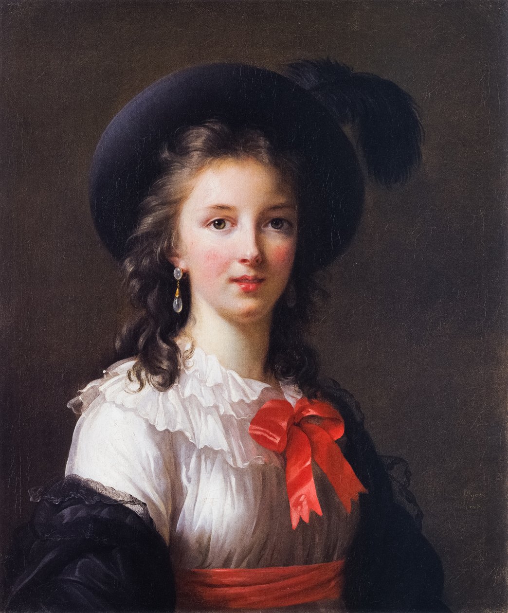 Selbstporträt von Elisabeth Louise Vigee Lebrun