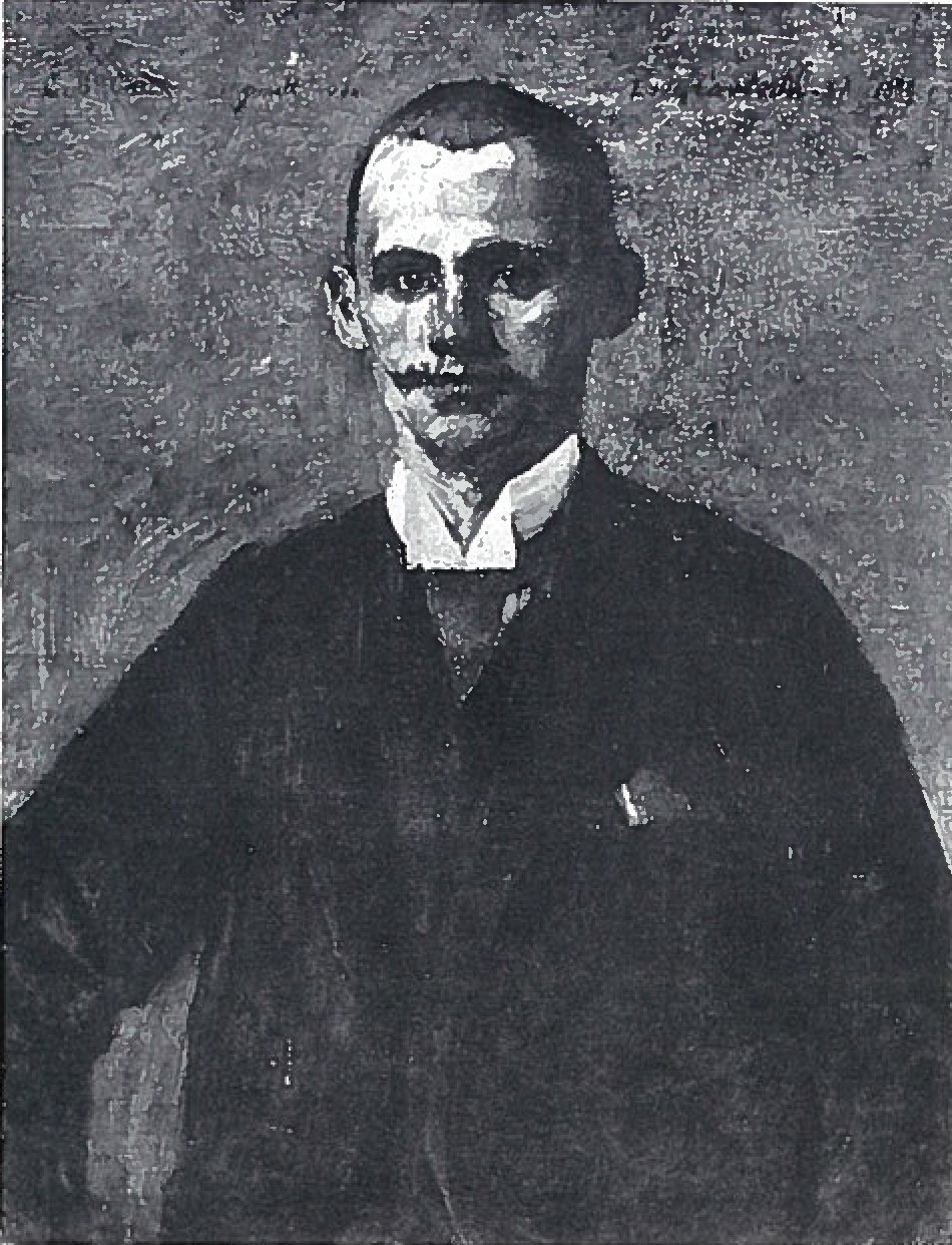 Porträt C. Becker von Lovis Corinth