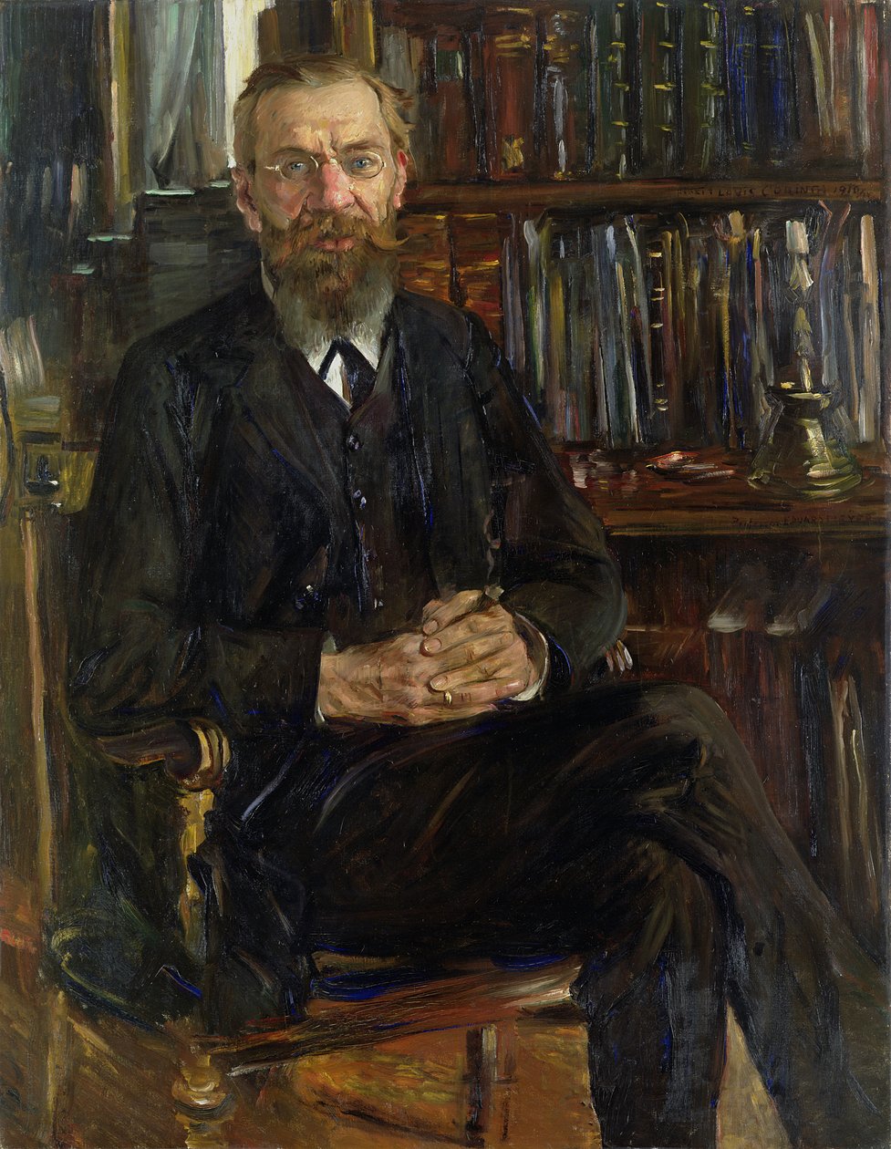 Porträt von Dr. Edward Meyer, 1910-11 von Lovis Corinth