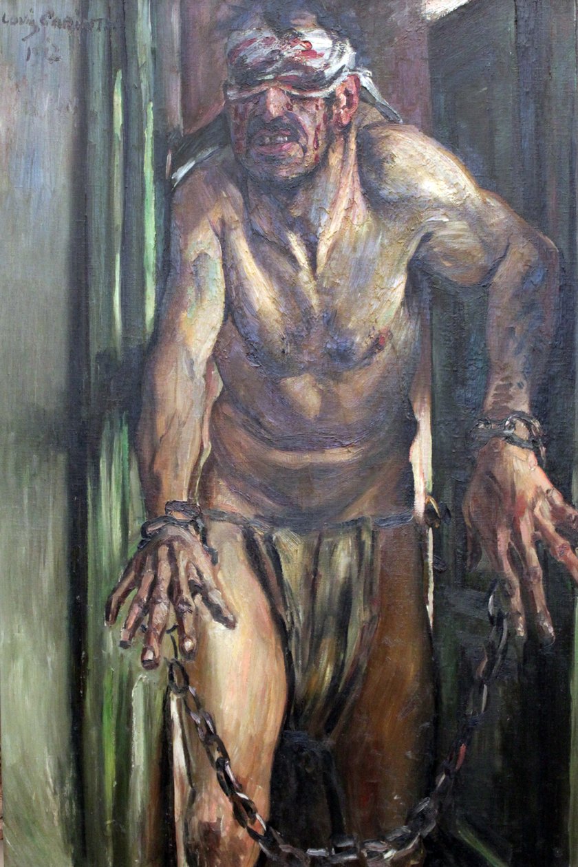 Der geblendete Simson von Lovis Corinth
