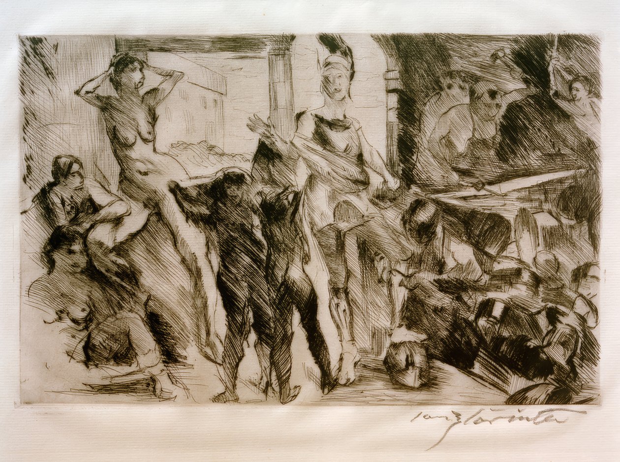 Schmiede des Vulkan von Lovis Corinth