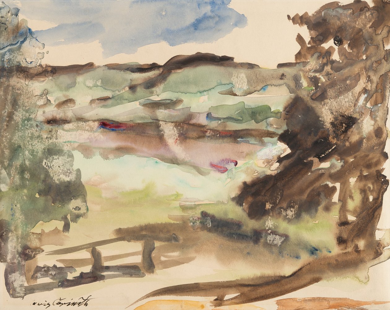 Walchensee von Lovis Corinth