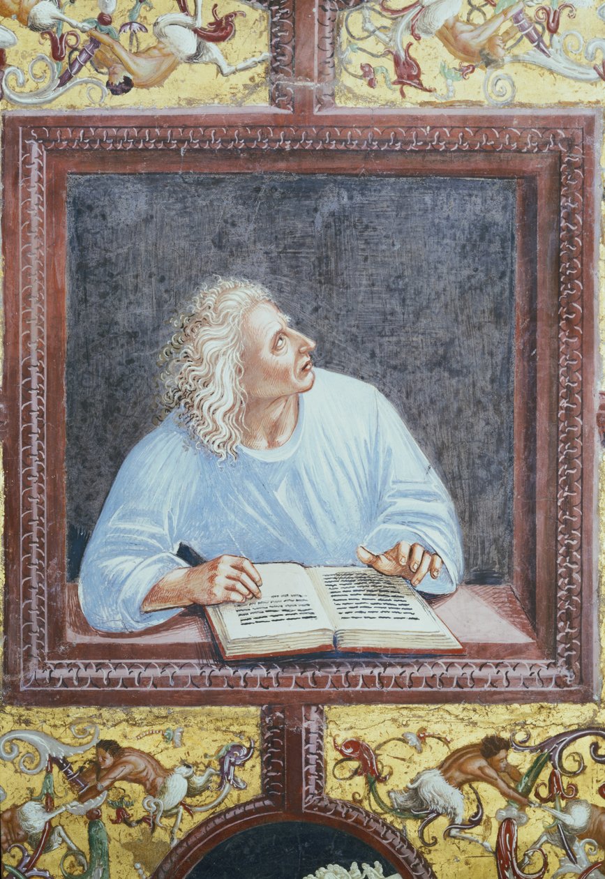 Der Dichter Vergil (70-19 v. Chr.) (Detail) von Luca Signorelli