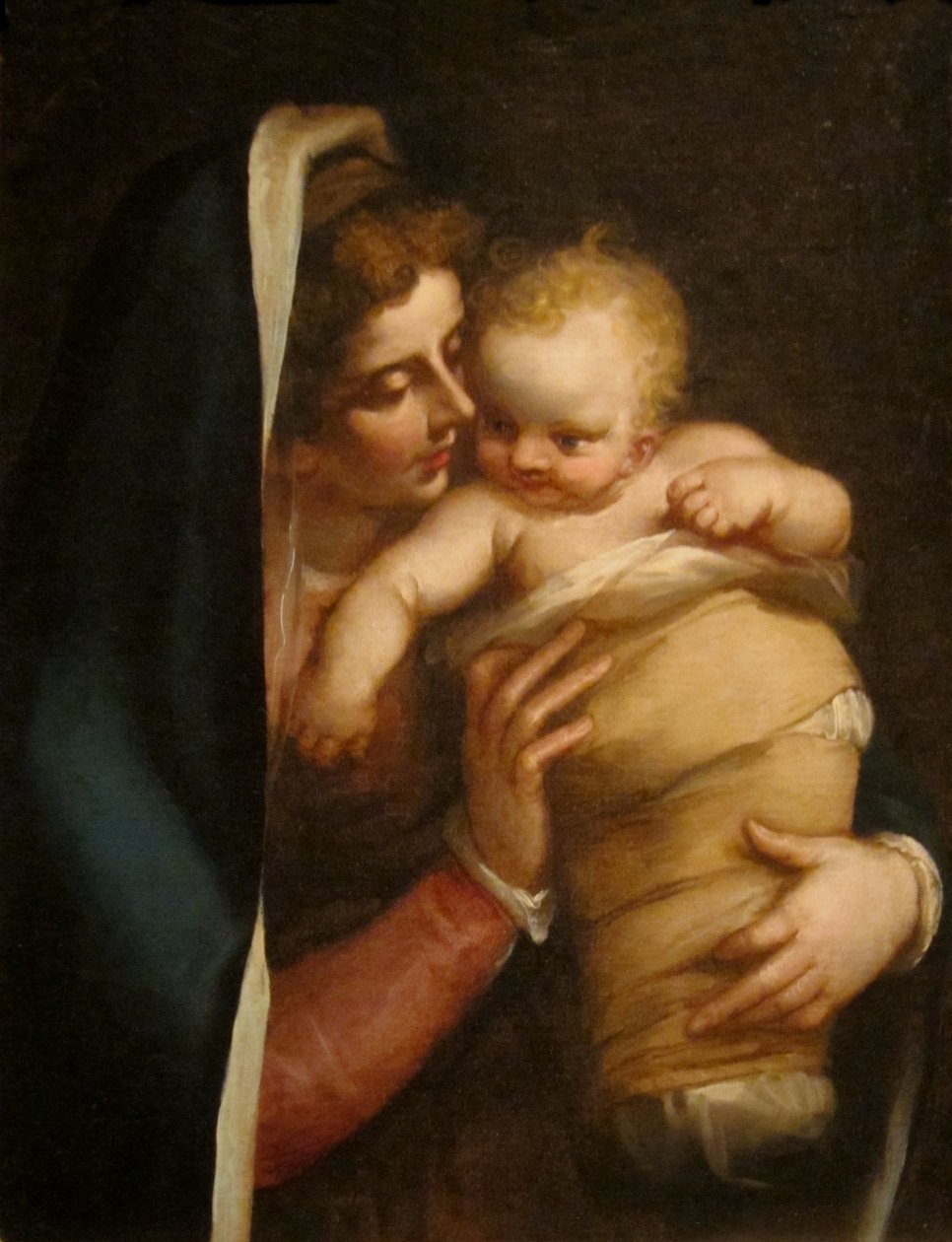 Madonna mit Kind von Luca Cambiaso