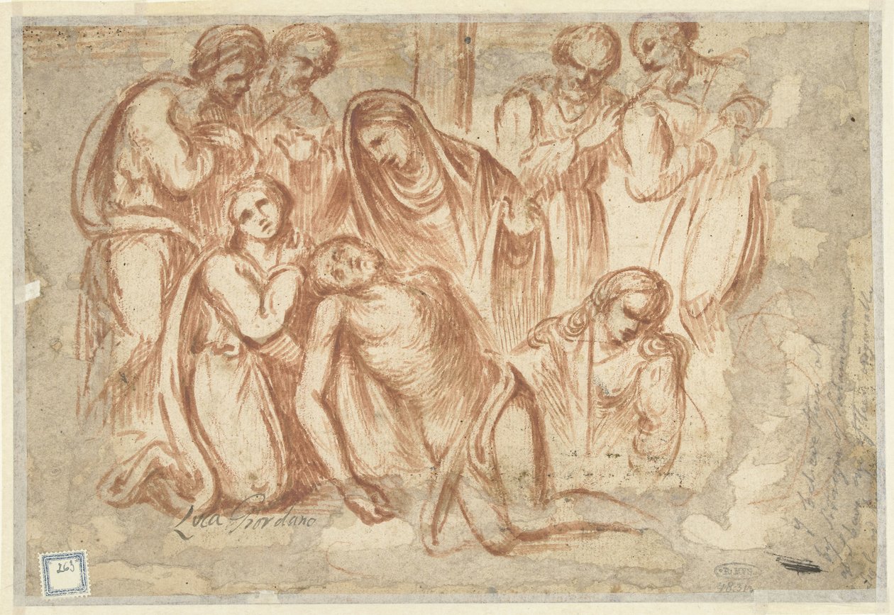 Beweinung Christi von Luca Giordano