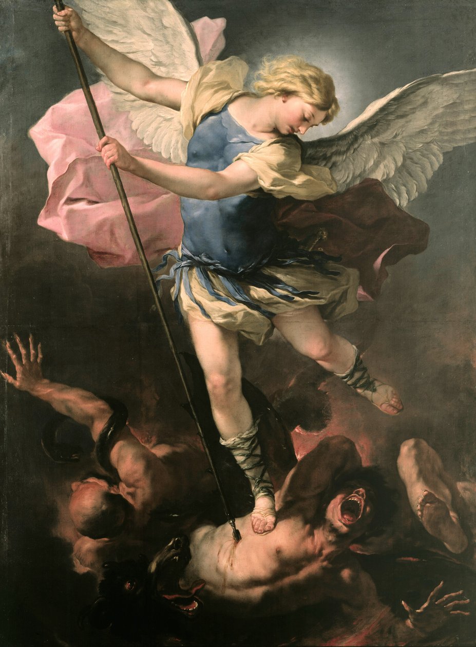 Erzengel Michael, ca. 1663 von Luca Giordano