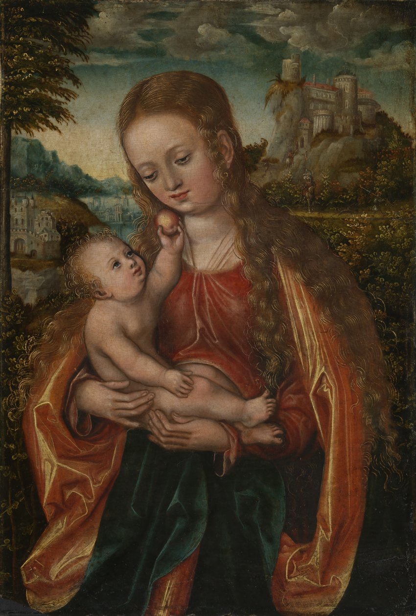 Madonna mit Kind von Lucas Cranach the Elder