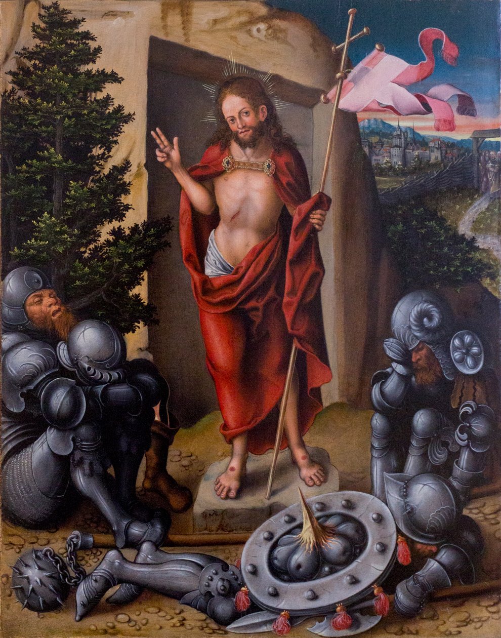 Auferstehung Christi von Lucas Cranach the Elder