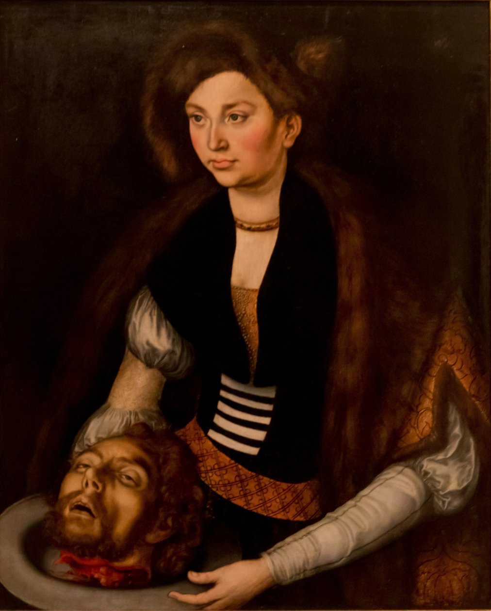 Salome mit dem Kopf von Johannes dem Täufer von Lucas Cranach the Elder