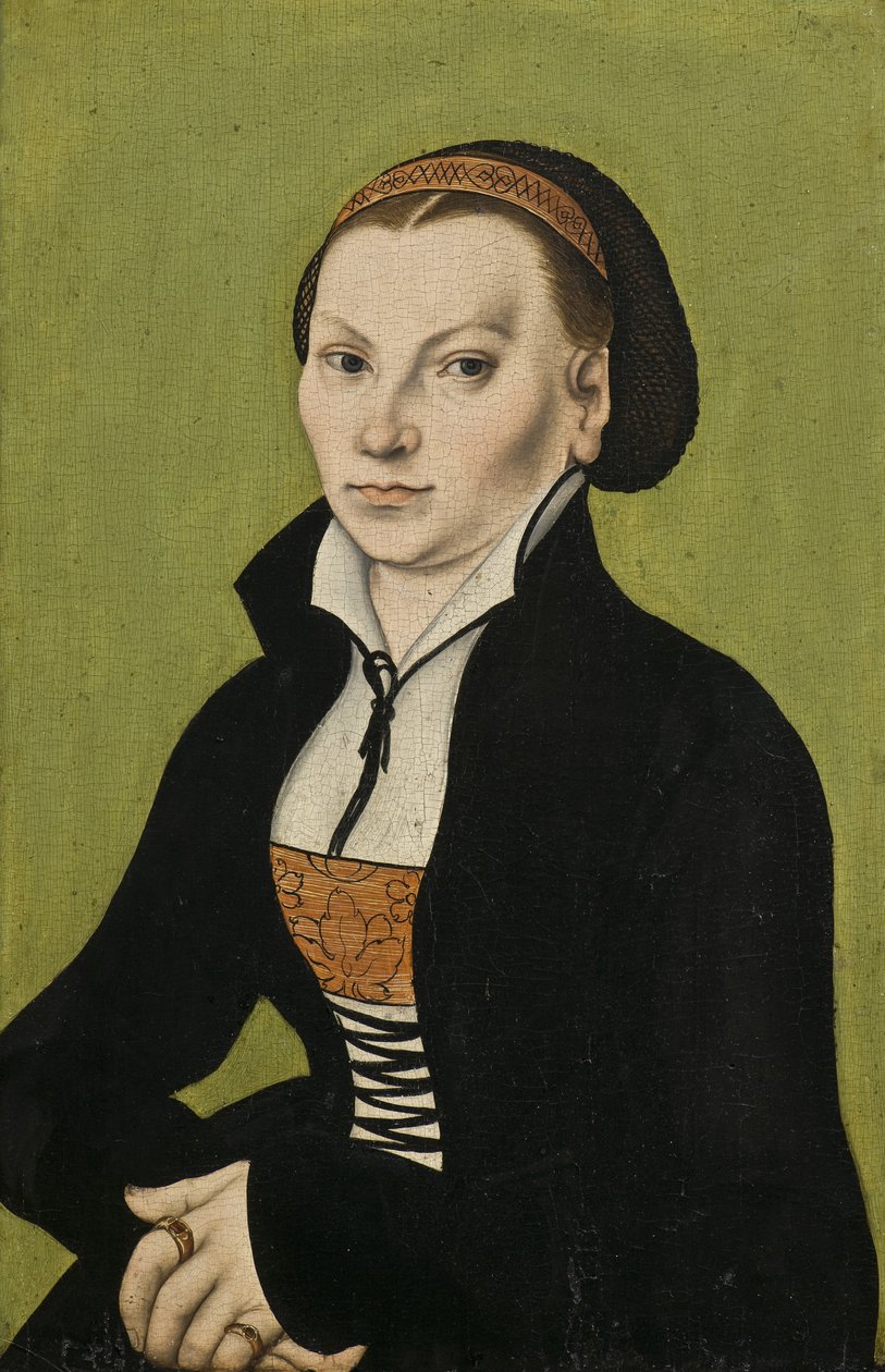 Katharina von Bora, 1527 von Lucas Cranach the Elder