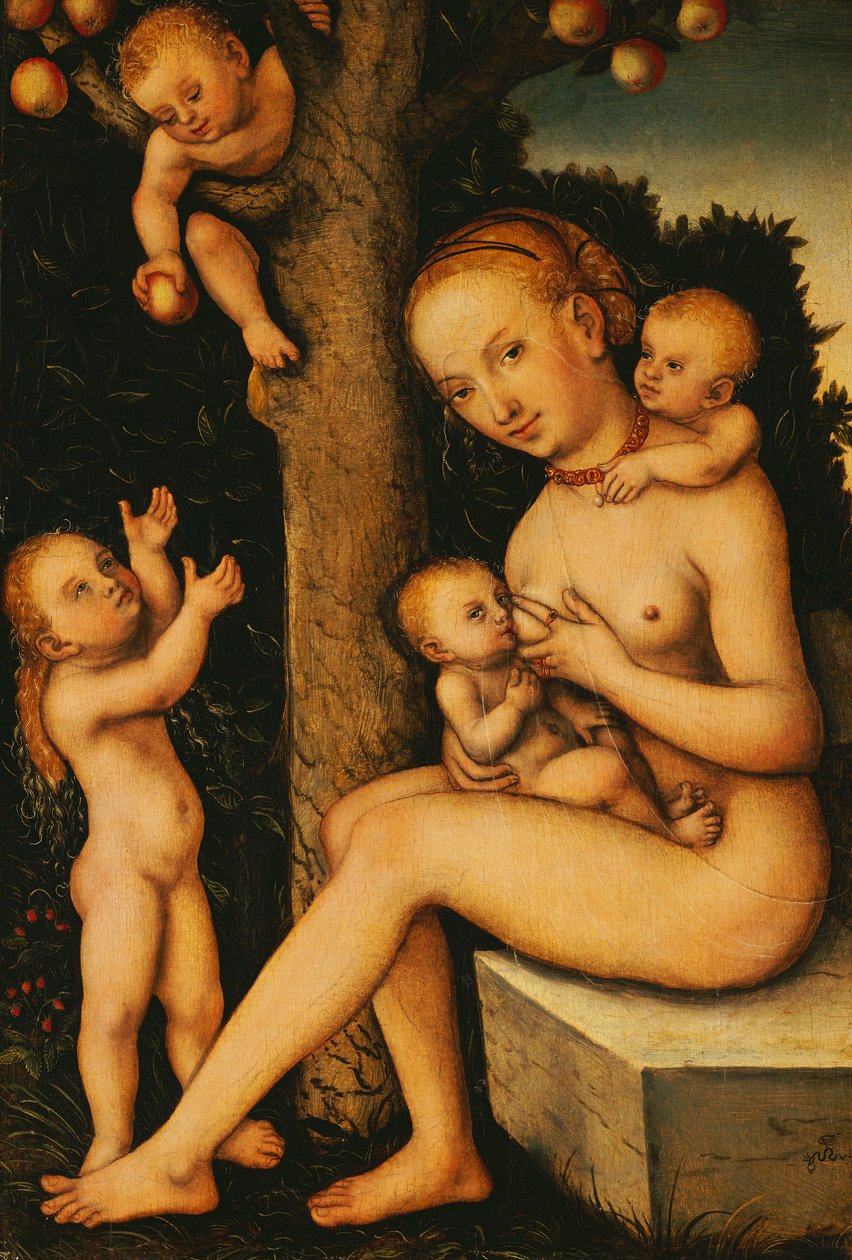 Nächstenliebe von Lucas Cranach