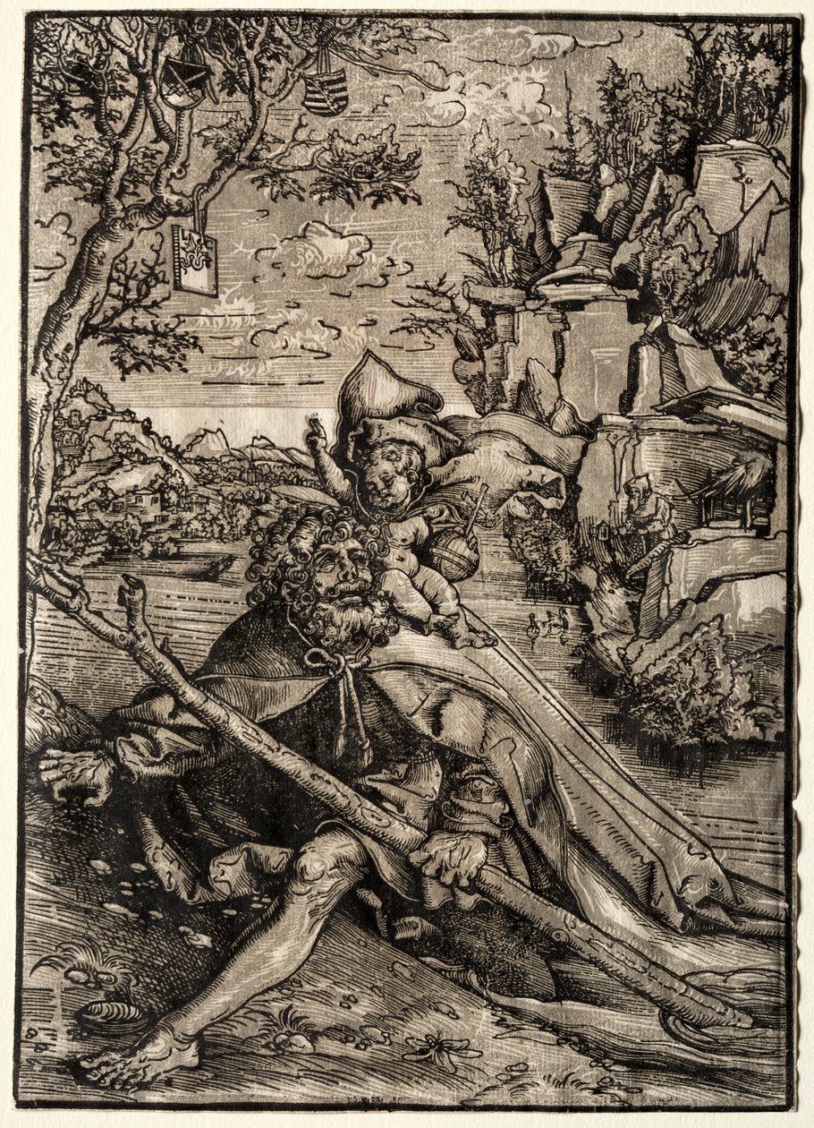 St. Christophorus von Lucas Cranach