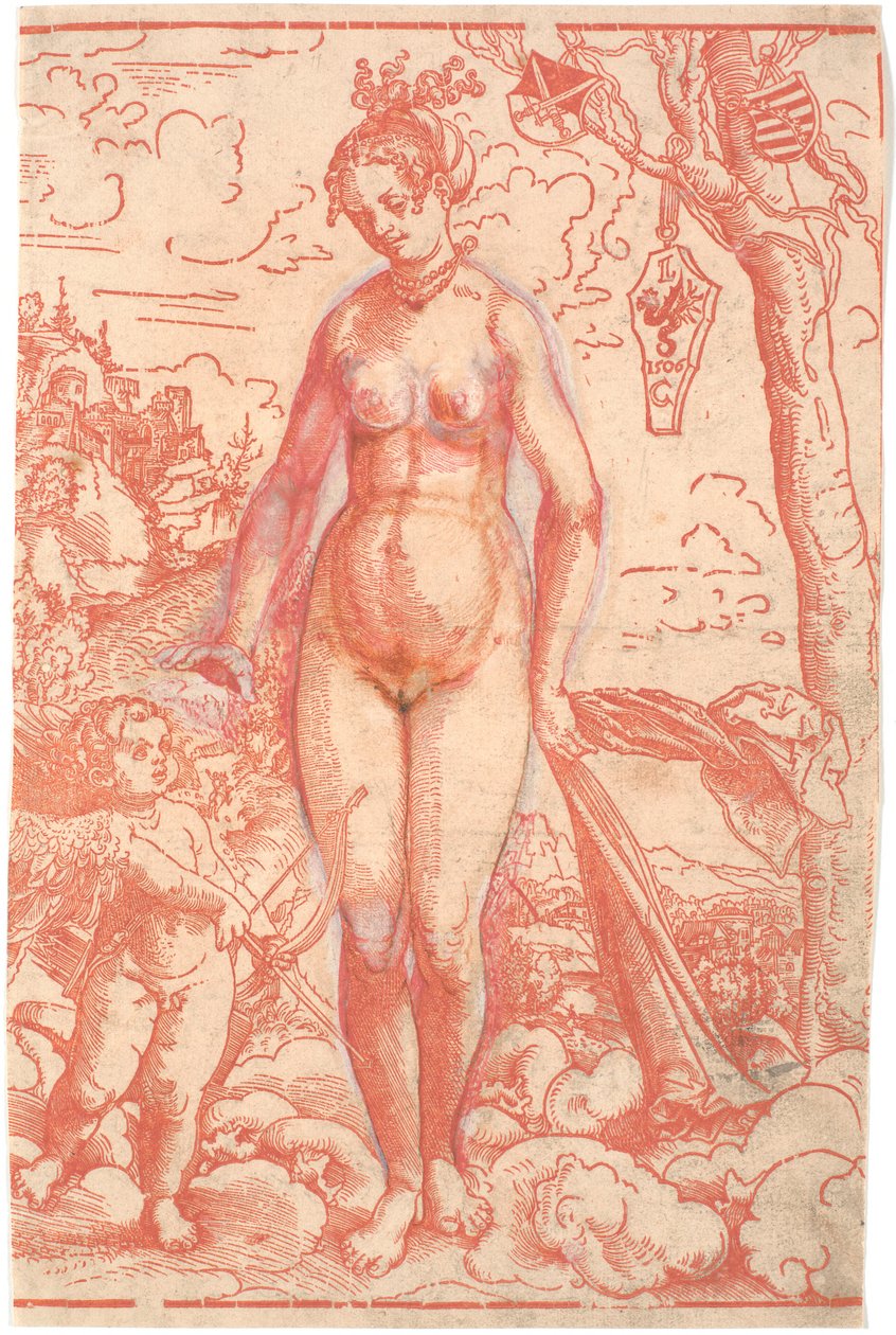 Venus und Amor von Lucas Cranach d.Æ.