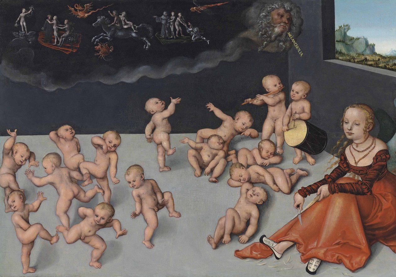 Melancholia von Lucas Cranach the Elder