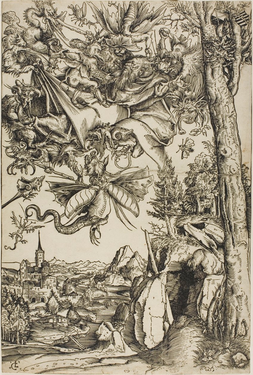 Die Versuchung des heiligen Antonius von Lucas Cranach the Elder