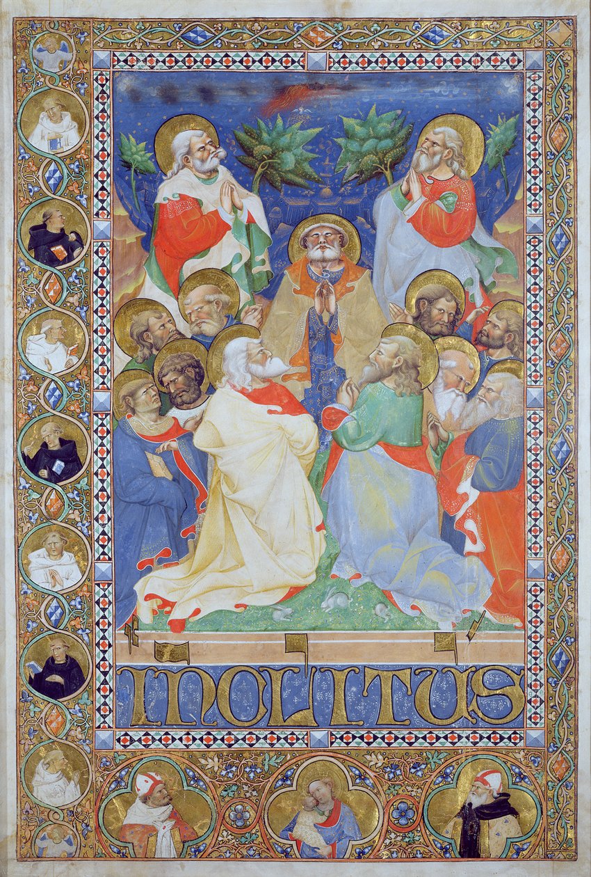 Die Mission der Apostel, Lombardische Schule von Luchino Belbello
