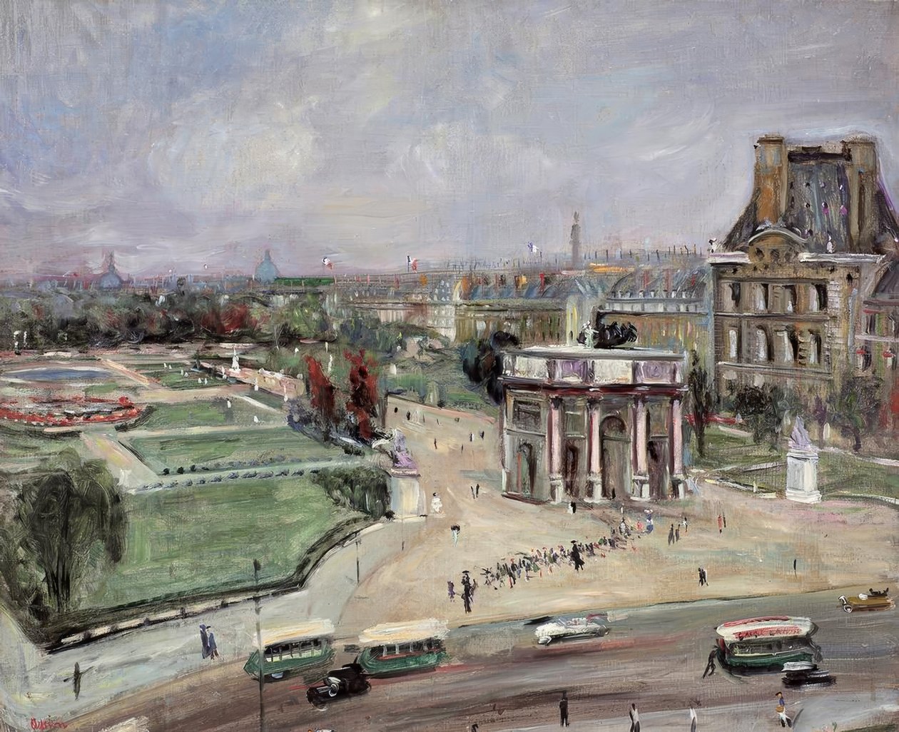 Arc de Triomphe du Carrousel von Lucien Adrion
