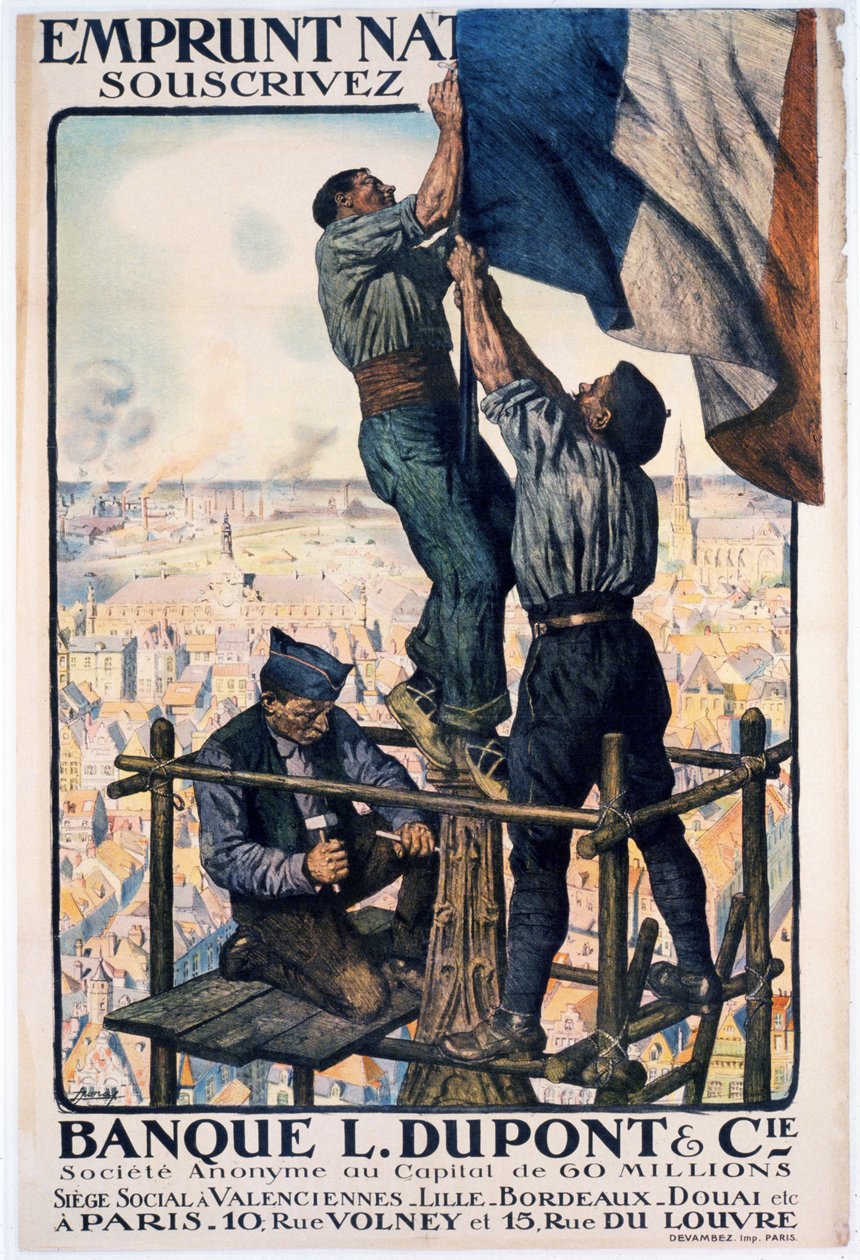 Zeichnen Sie die Nationalanleihe von Lucien Hector Jonas