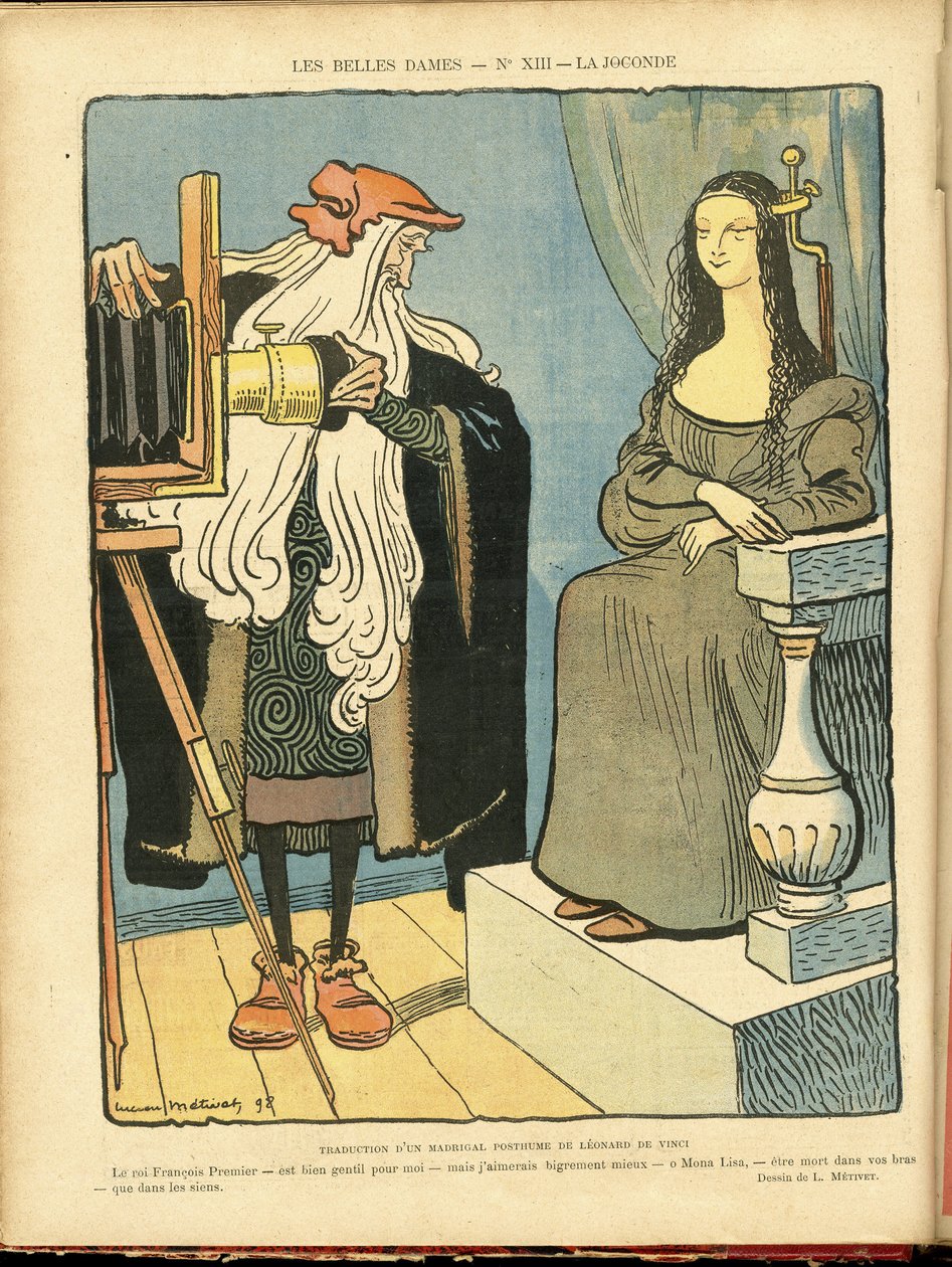 Illustration in Le Rire von Lucien Metivet