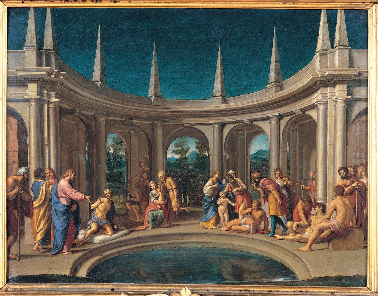 Der Probatische Teich von Lucio massari
