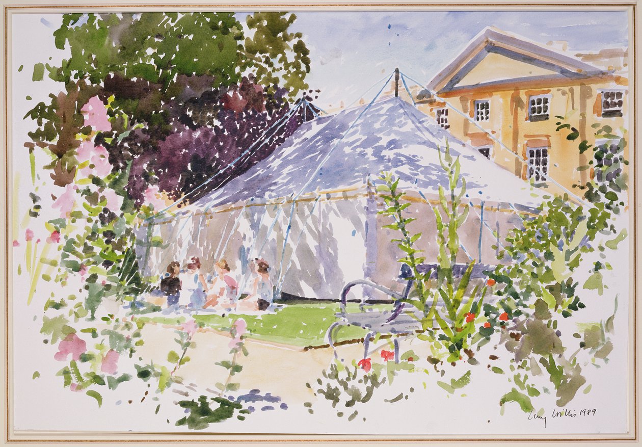 Das Festzelt von Lucy Willis