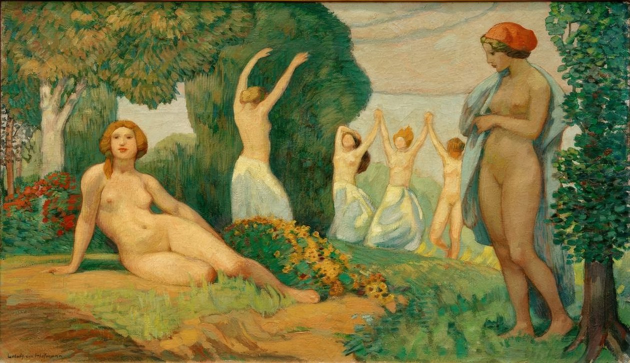 Zur Sommerszeit von Ludwig von Hofmann
