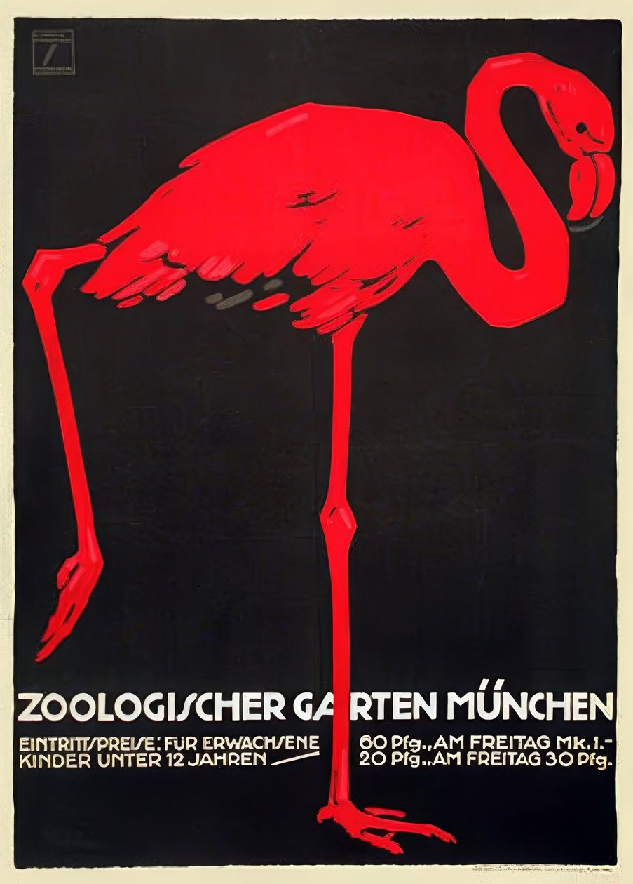 Zoologischer Garten, München von Ludwig Hohlwein