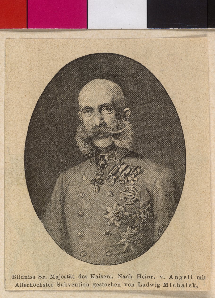 Kaiser von Österreich Franz Joseph I. von Ludwig Michalek