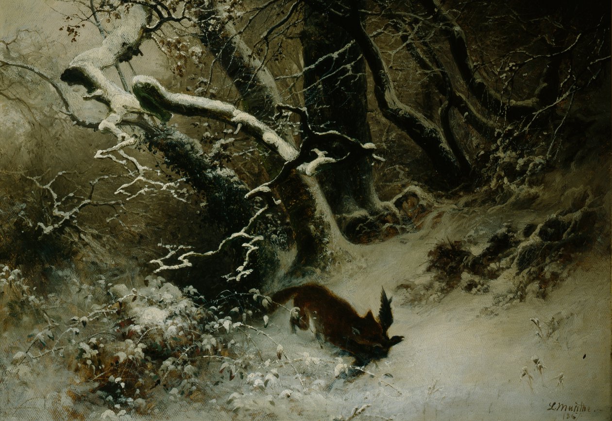 Winterlandschaft von Ludwig Munthe