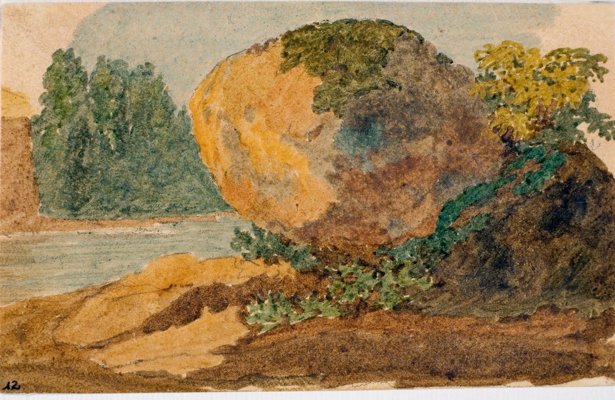 Landschaft von Torrent von Luigi Garibbo
