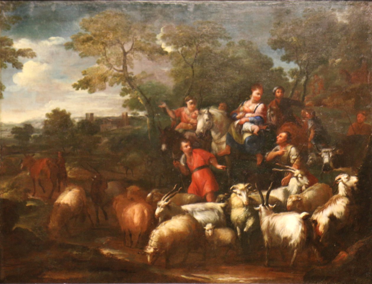 Die Reise Jakobs von Luigi Garzi