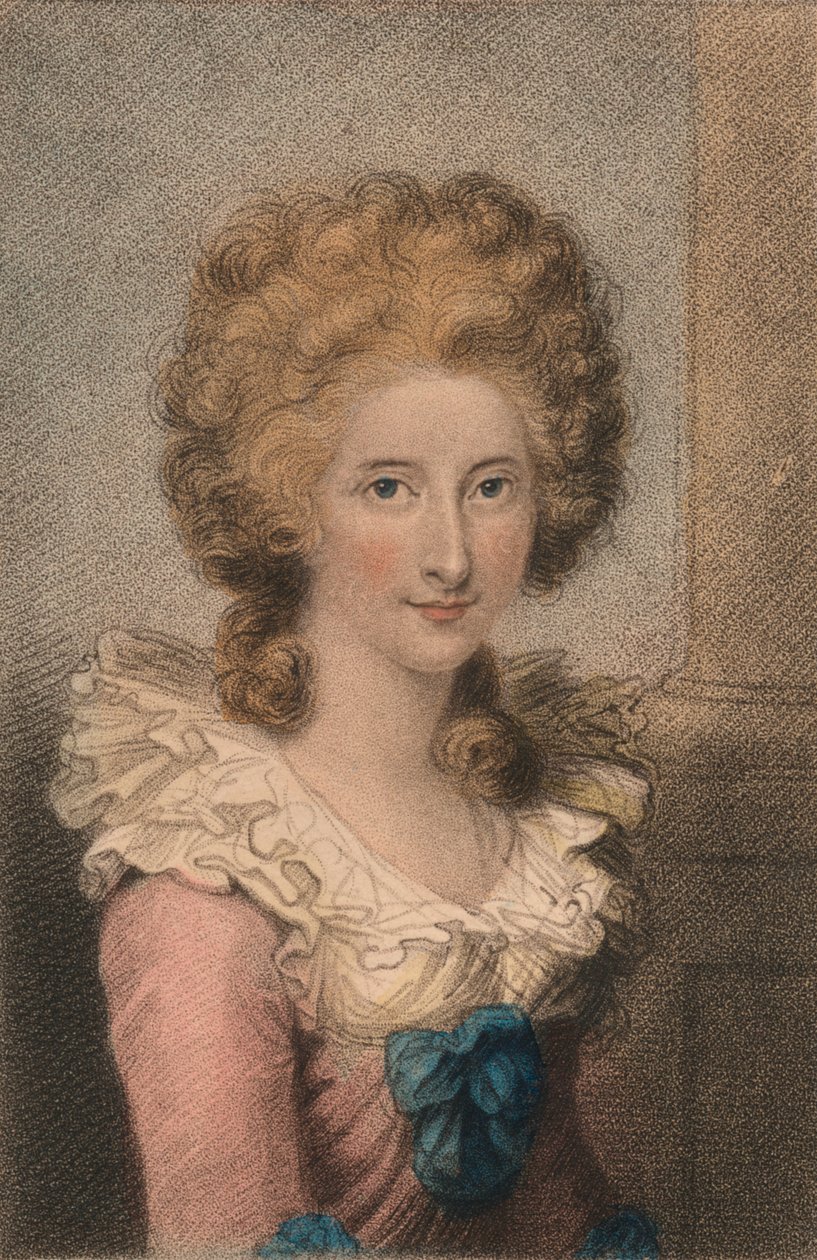 Die ehrenwerte Mrs. Damer, 1794 von Luigi Schiavonetti