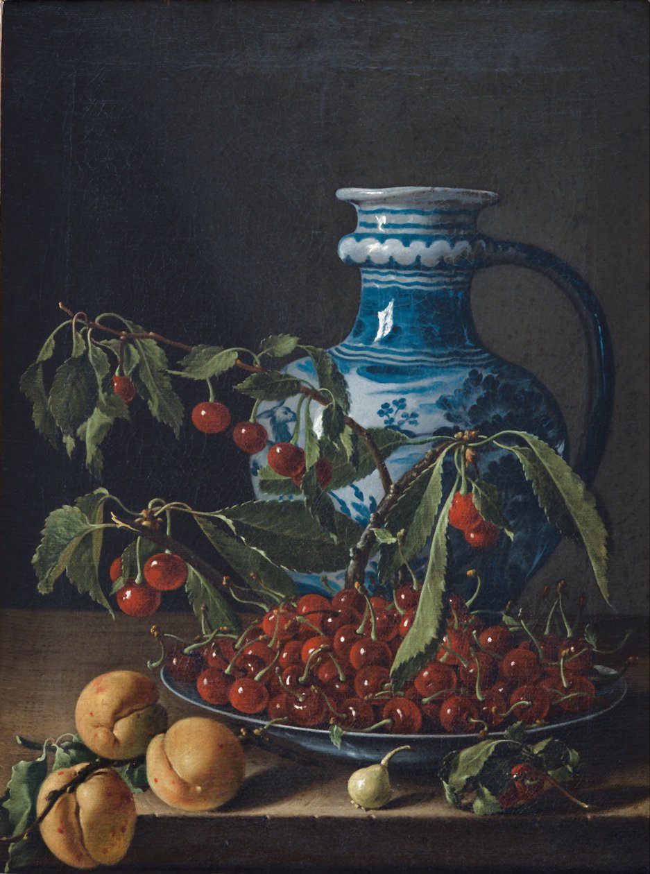Stillleben mit Früchten und Krug von Luis Egidio Melendez