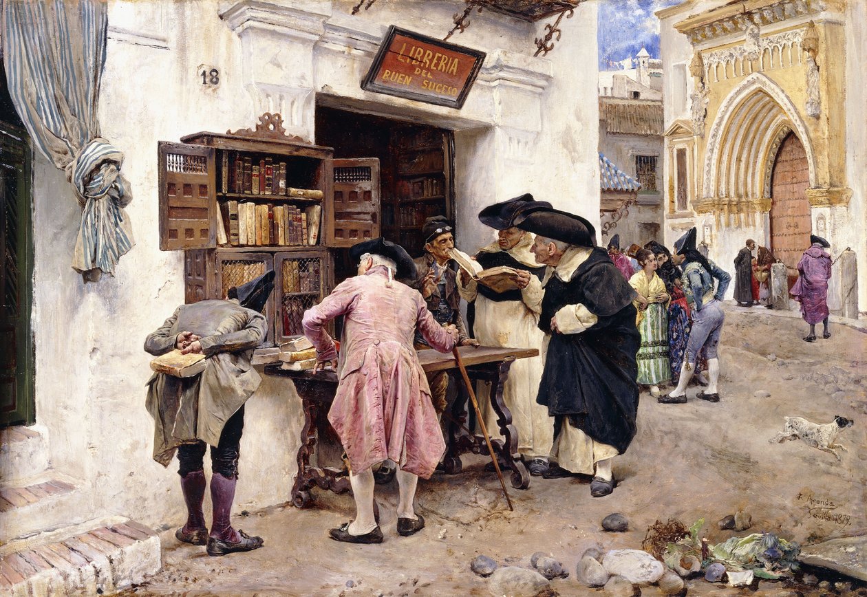 Die Bibliophilen, 1879 von Luis Jimenez y Aranda