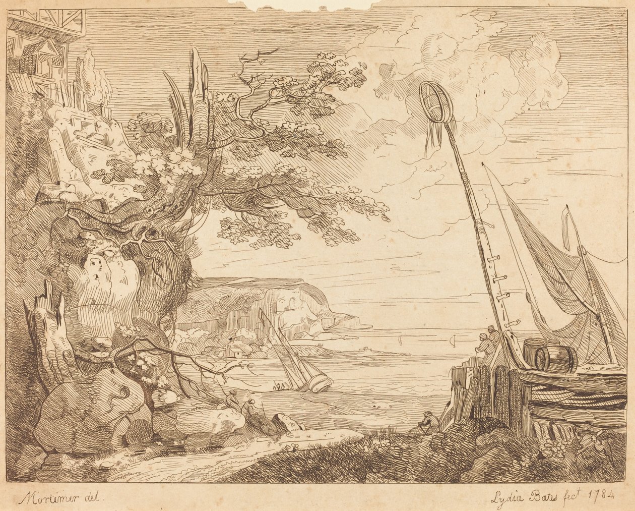 Küstenlandschaft von Lydia Bates