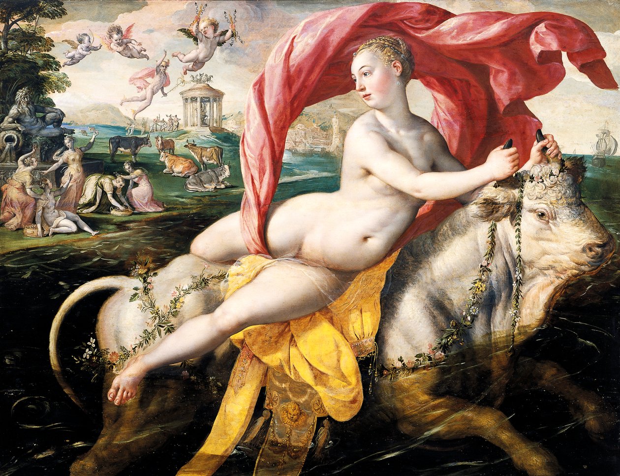 Raub der Europa von Maarten de Vos