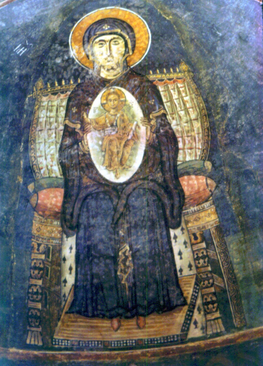 Madonna und Kind von Macedonian School